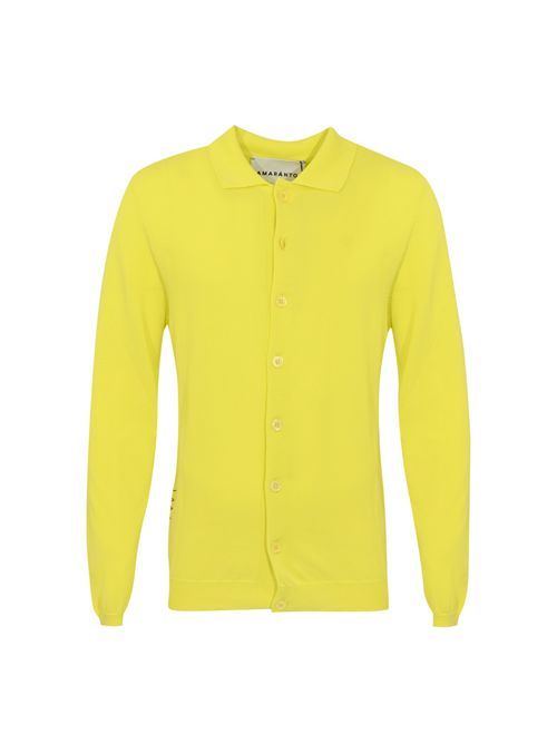 Camicia in maglia di cotone Cedro AMARANTO | B9AB0052ABU 21M